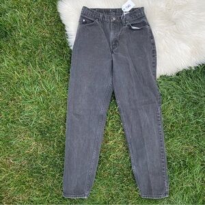 VTG Levi's Dark Gray Denim 560 Loose Fit Tapered Leg Jeans 30x32